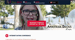 Desktop Screenshot of internetdatingindustrysuperconference.com